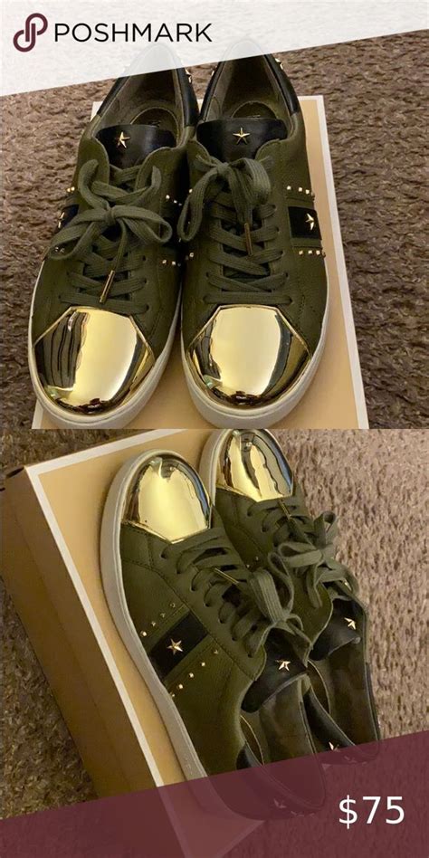 olive green michael kors shoes.